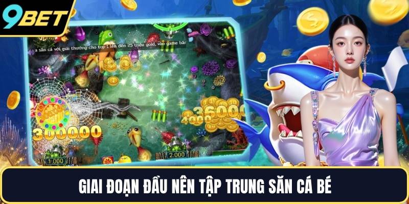 Giai đoạn đầu nên tập trung săn cá bé